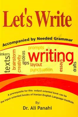 ‏‫‭Let's write: accompanied by needed grammar